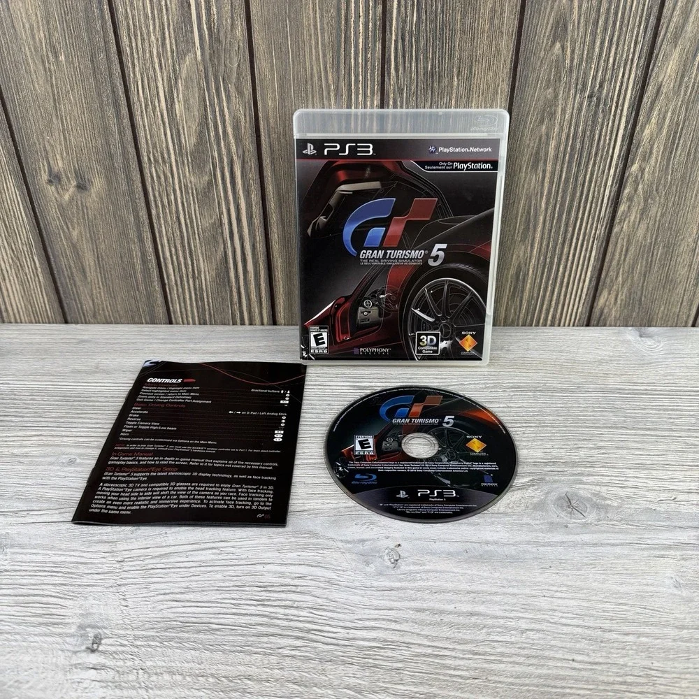 Gran Turismo 5 - Sony Playstation 3 Game Tested Working